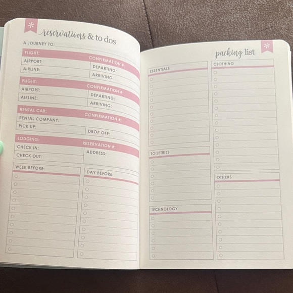 Colorful Travel Journal - Picture 4 of 6